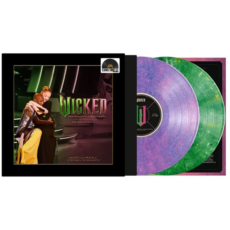 時光代理人 OST NIGHT AURORA 黑胶礼盒 豪華版 LP レコード Wicked: One Wonderful Night (Live) – The Soundtrack 黑膠｜山海山唱片